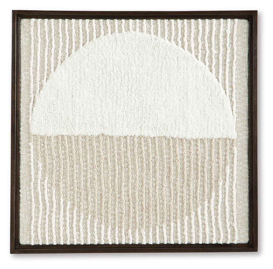 Bachard - Wall Decor - Tan / White