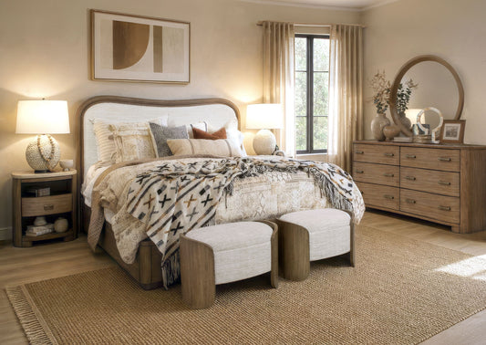 Leeza - Bed Bench - Brown