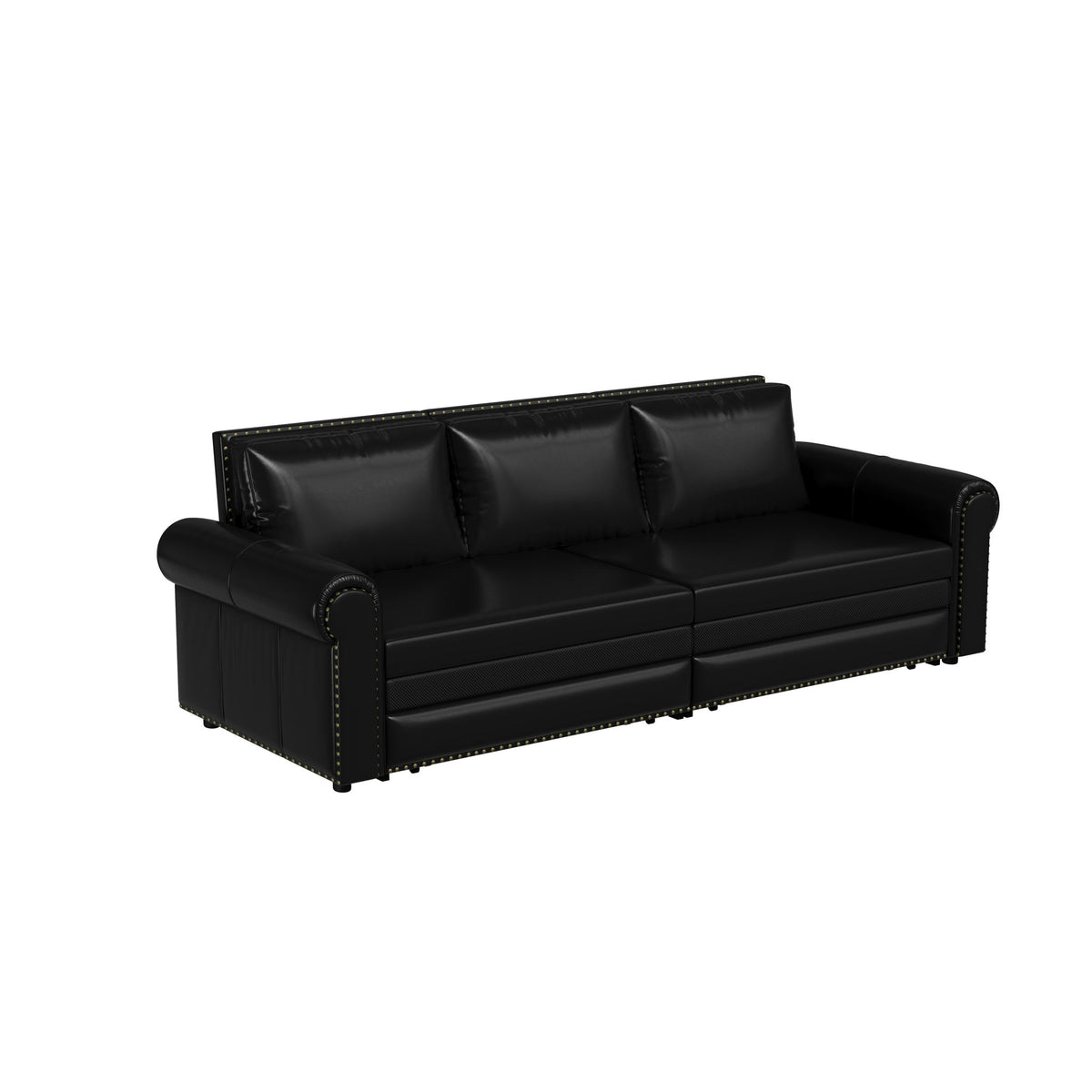 Chesterfield Sofa & Pull Out Bed
