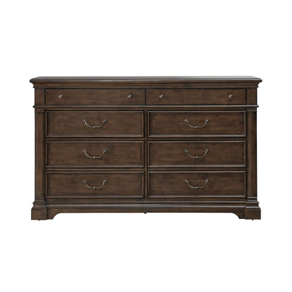 Arden Road - 8 Drawer Dresser - Satin Cherry