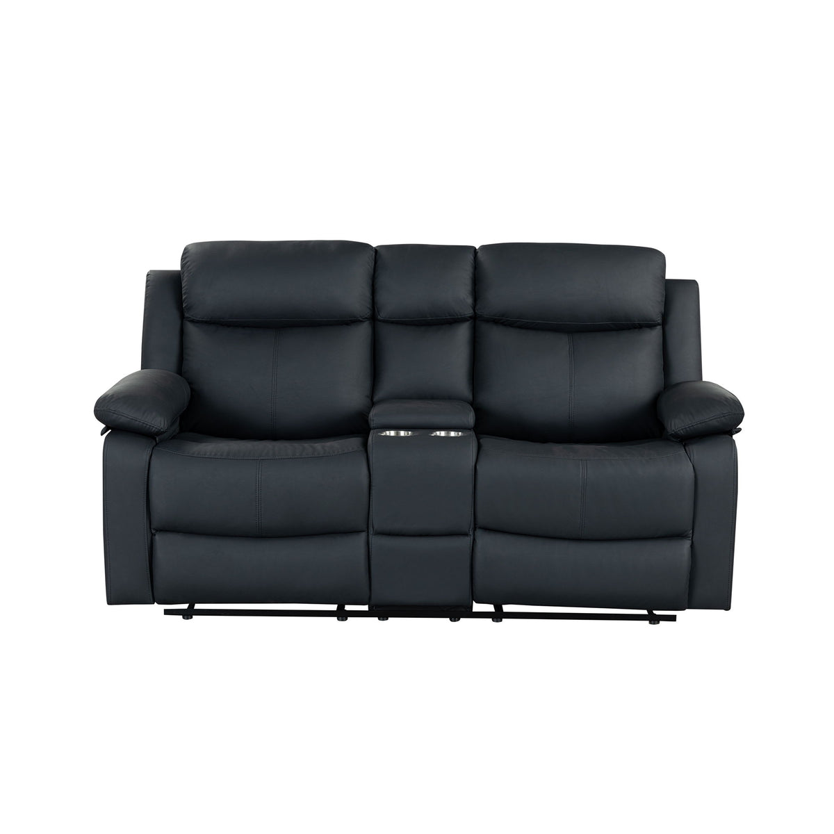 Blanche - Reclining Set With LED Lights, Speaker