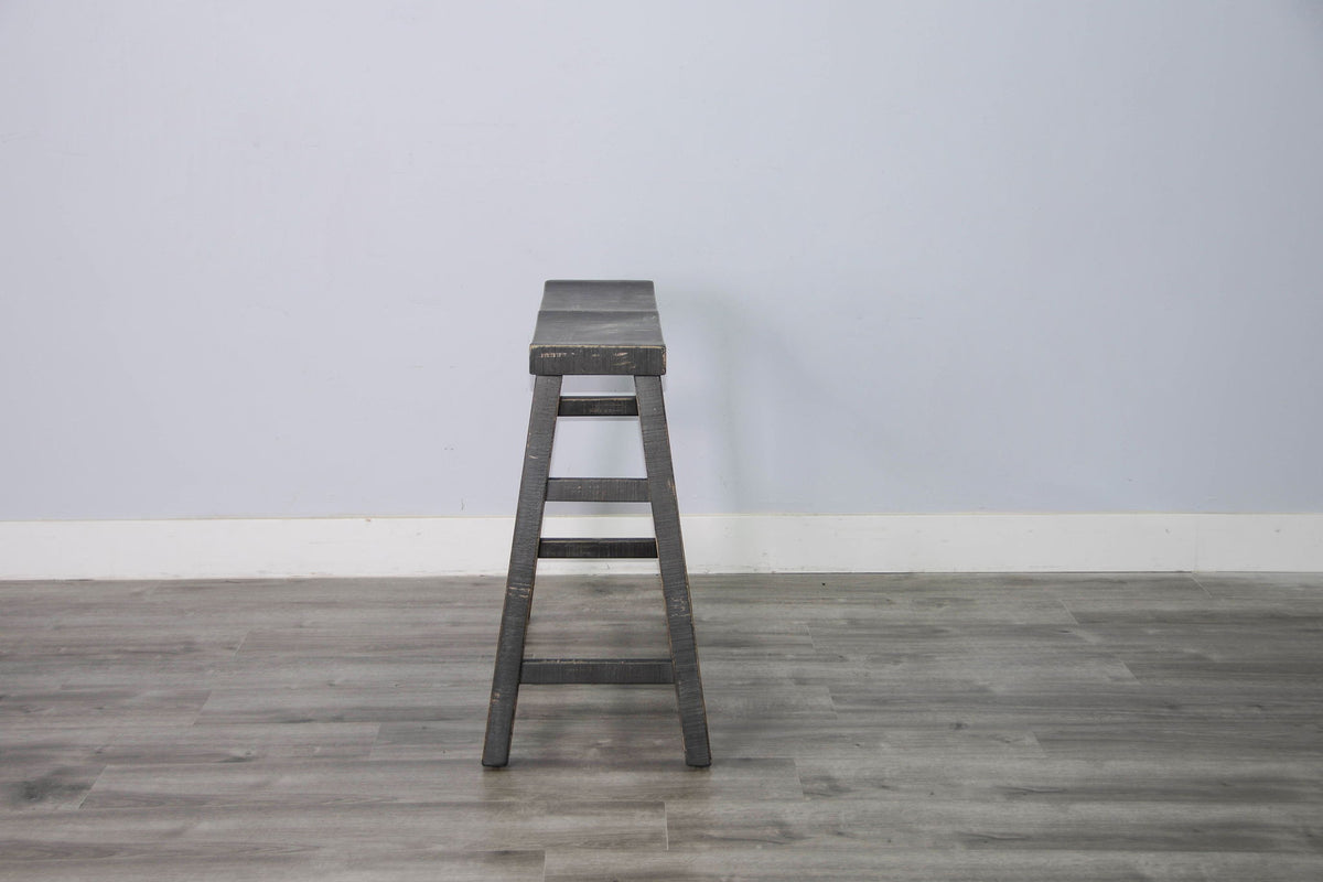 Marina - Bench With Wood Seat