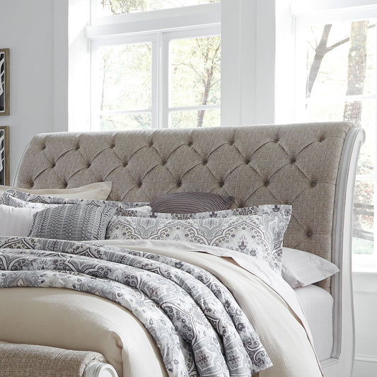 Magnolia Manor - Upholstered Sleigh Headboard