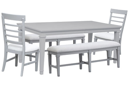 Charleston - Extendable Rectangular Dining Table Set