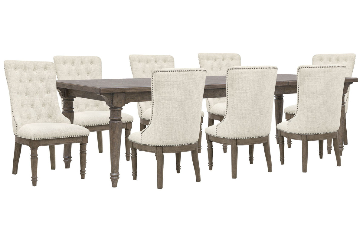 Madison Ridge - Extendable Leg Dining Table Set