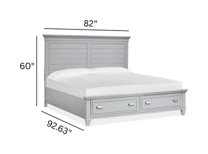 Charleston - Panel Storage Bed