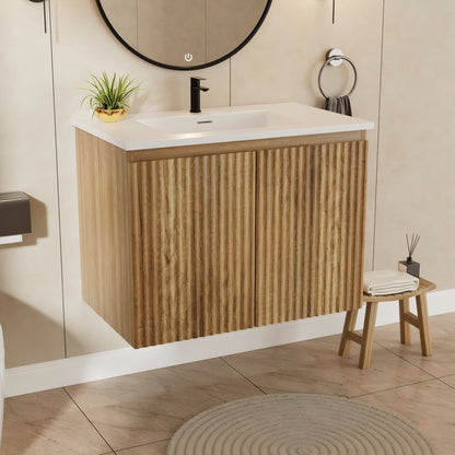 Folding Wall Cabinet With Creamic Sink