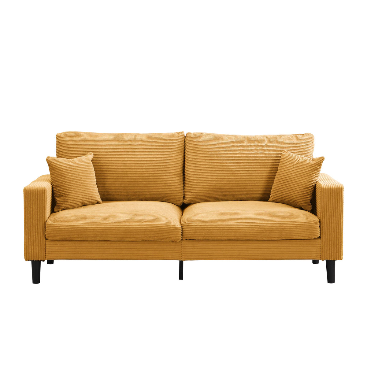 Modern Upholstered Resilience Three Seater Sofa