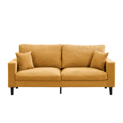 Modern Upholstered Resilience Three Seater Sofa