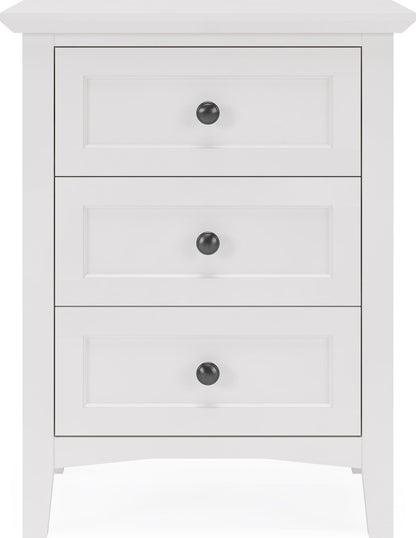 Grace - Three Drawer Nightstand