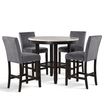 Celeste - Round Counter Table Set