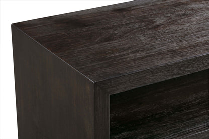 Oxford - 64" Two Drawer Two Shelf Media Console - Basalt Gray