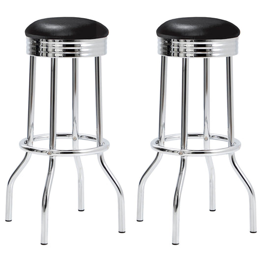 Bar Height Stool Vintage Style (Set of 2)