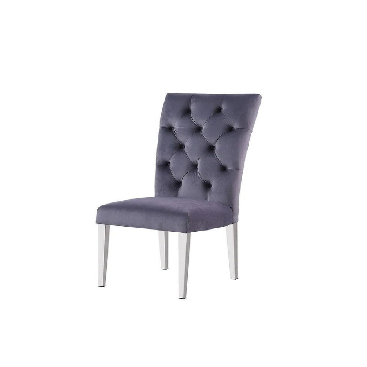 Modern Upholstered Tufted Dining Chair (Set of 2)