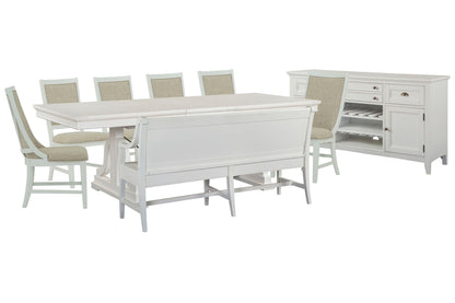 Heron Cove - Extendable Trestle Dining Table Set
