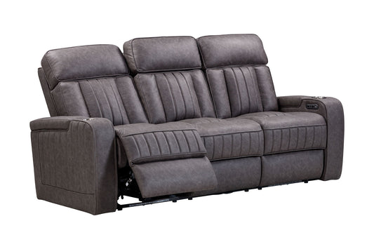 Equinox - Fabric Power Reclining Sofa And Recliner - Mercury