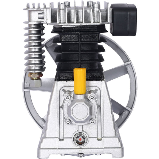 Piston 3Hp Air Compressor Head Pump 2.2Kw 115Psi - Silver