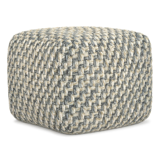Beatrix - Square Pouf - Multi