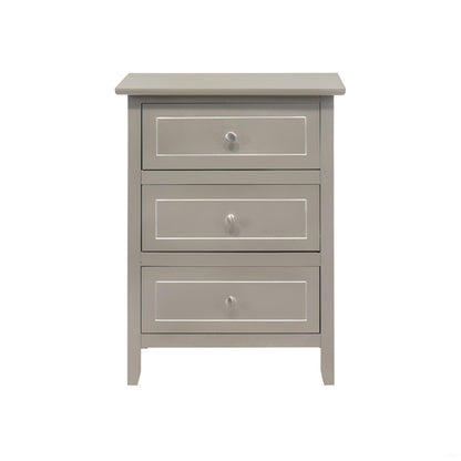 Dove Tailed Drawers 3 Drawer Nightstand