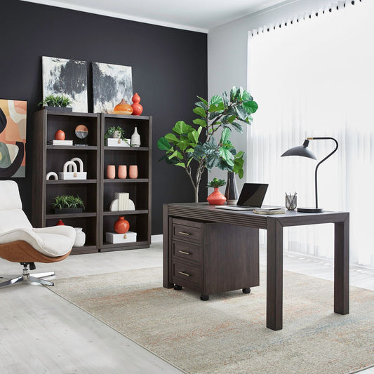 Modern Edge - 4 Piece Desk Set - Caffe