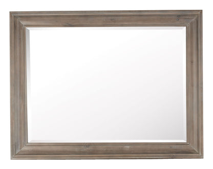 Lancaster - Landscape Mirror - Dovetail Gray