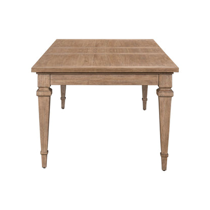 Haven Hills - Rectangular Leg Table - Camel Beige