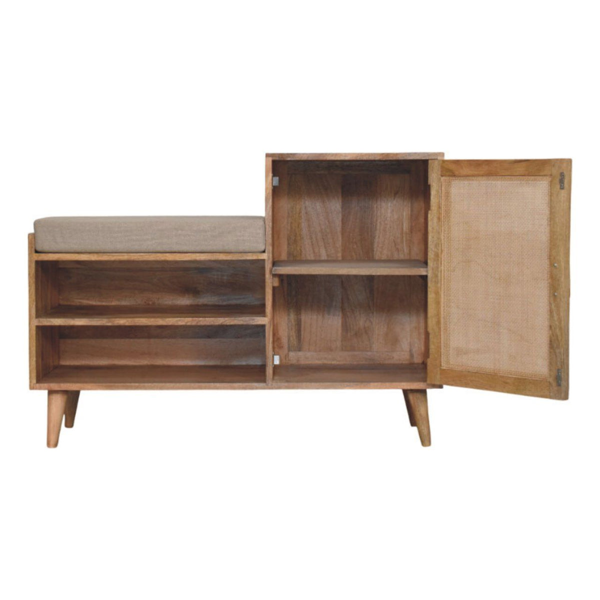 Larissa - 2 Slot Bench Unit - Beige