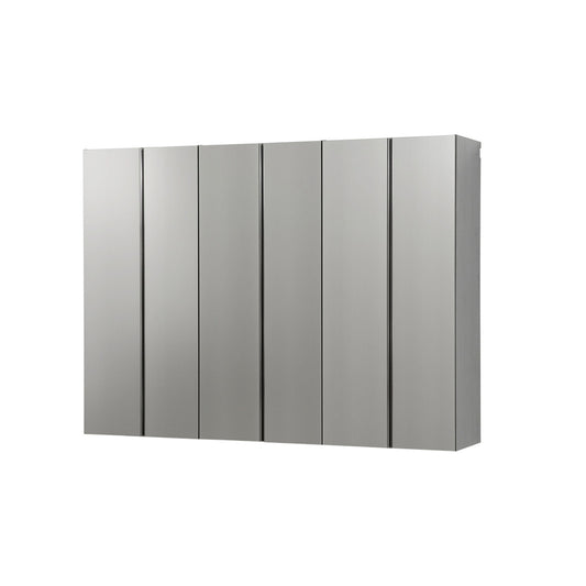 Nova Series - Garage Cabinet Set D, 3 Piece, Soft Closing, Wall Mounted - Dark Gray