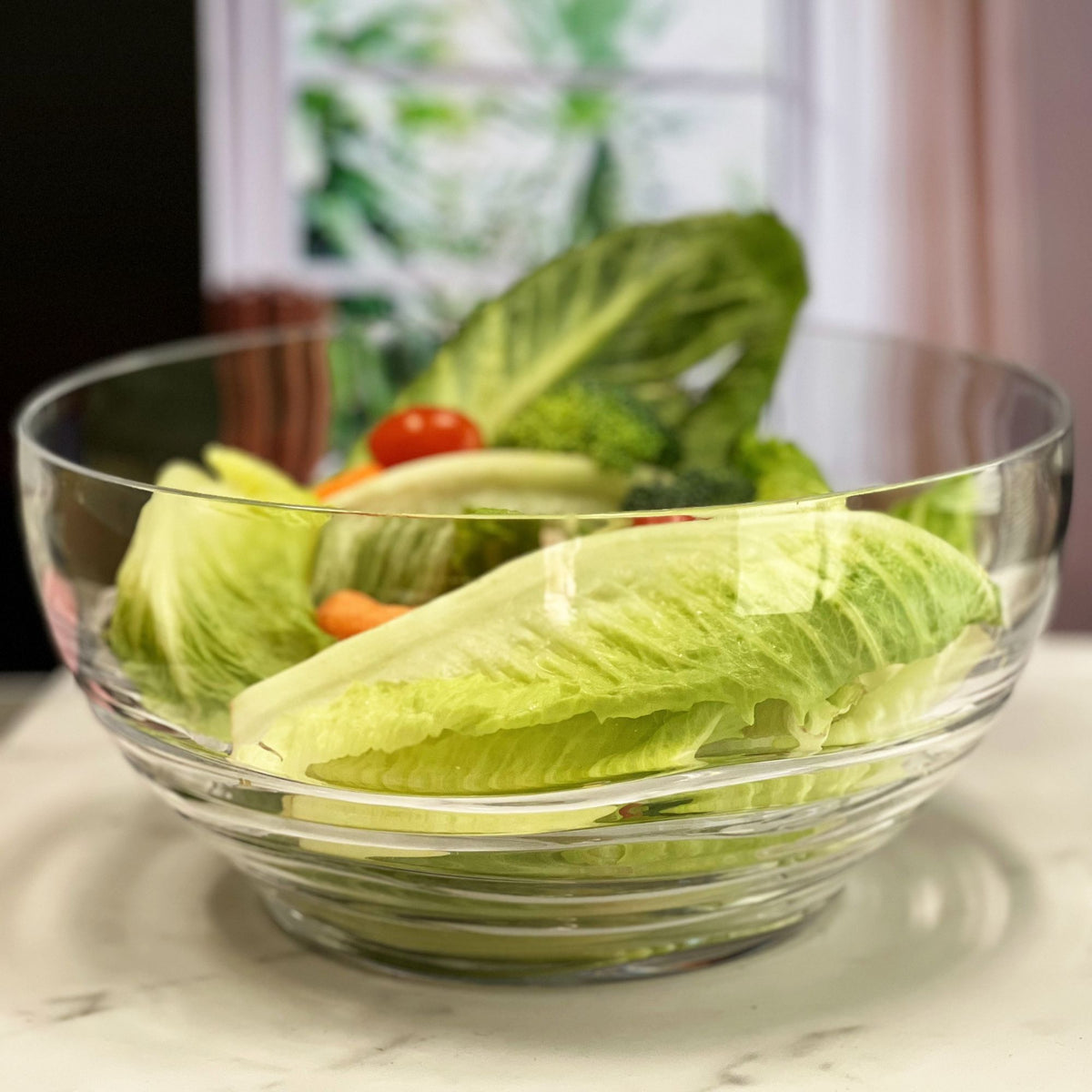 Swirl Acrylic Serving Bowls, Unbreakable