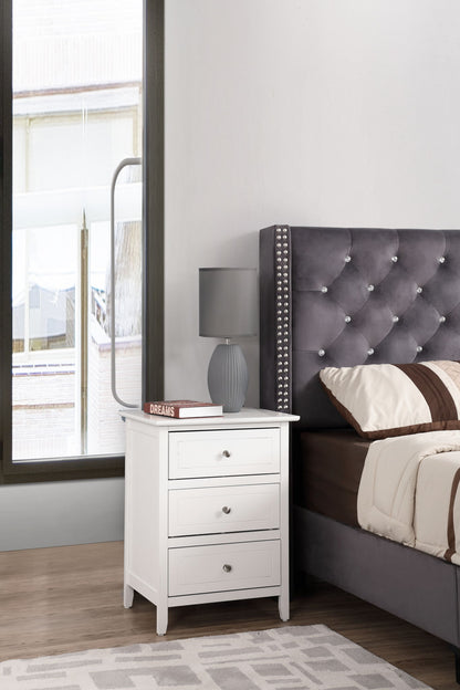 Daniel - 3 Drawer Nightstand