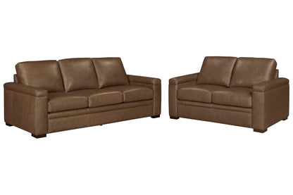 Garrison - Stationary Sofa And Loveseat - Renaissance Tobacco