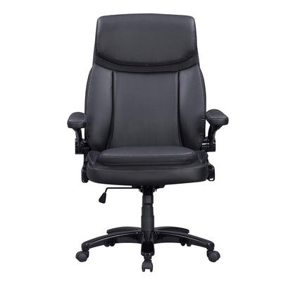 Dc - Big And Tall Fabric Desk Chair - Black