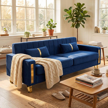 Luxurious Sofa With Accents