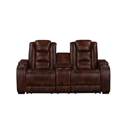 Chester - Reclining Console Loveseat