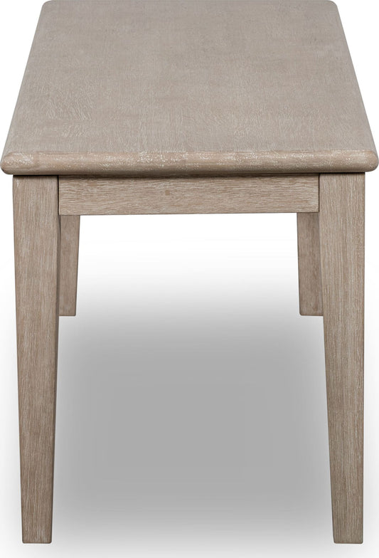 Camden - Oak Wood Bench - Chai