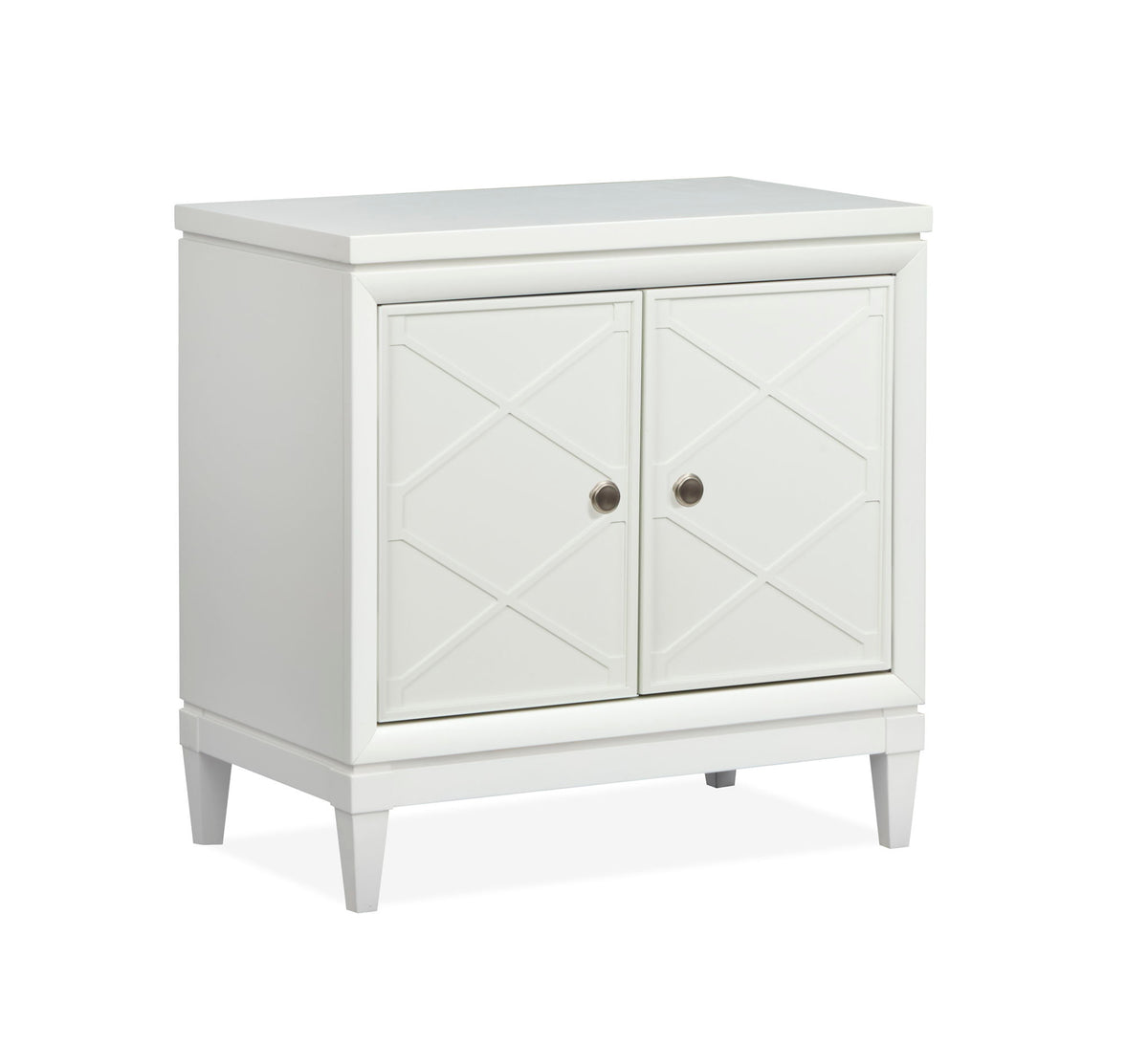 Springhouse - Door Nightstand - Whisper White