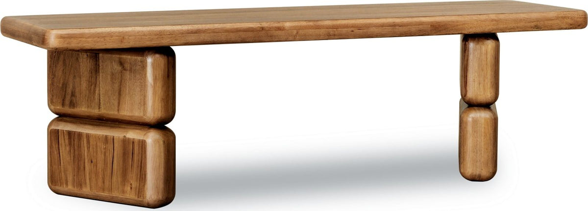 Nia - Acacia Wood Dining Bench - Lioness