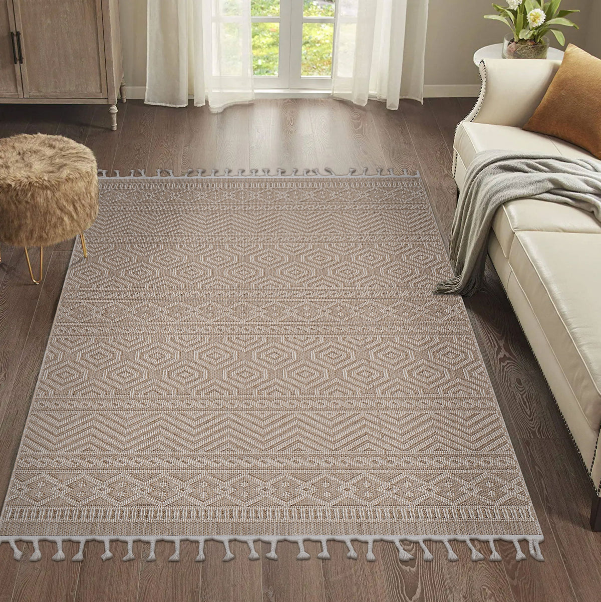 Guros - Geometric Indoor / Outdoor Area Rug