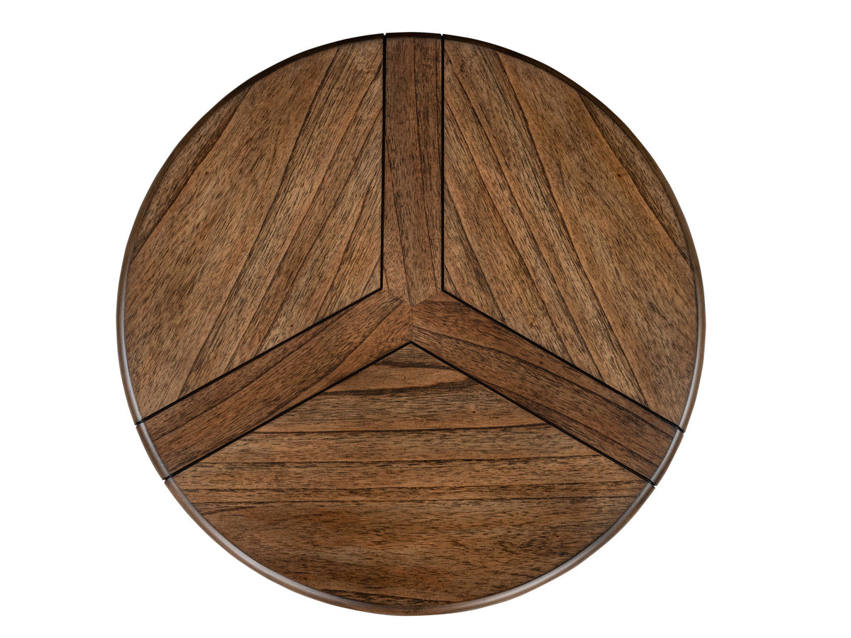 Connolly - Round End Table - Brown