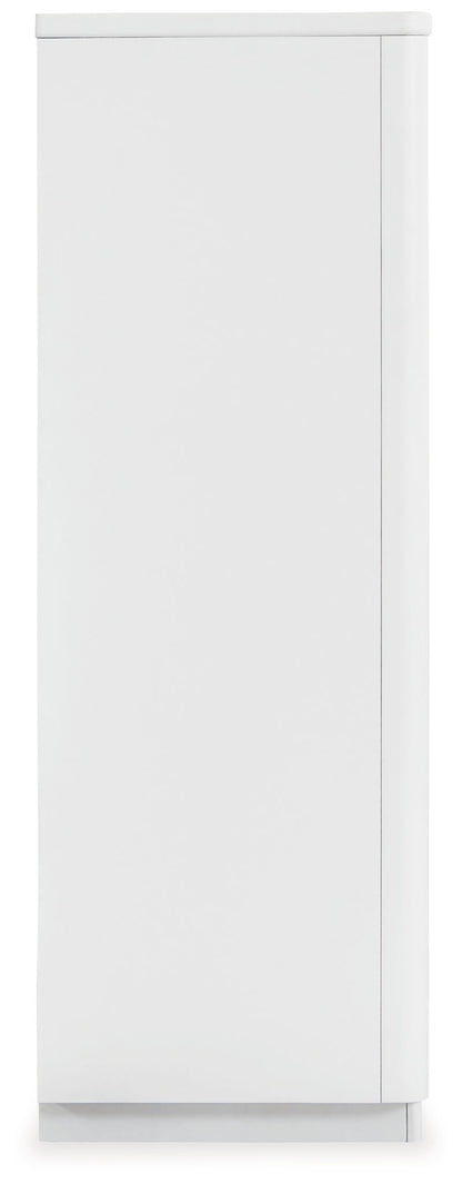 Chalanna - Five Drawer Chest - White