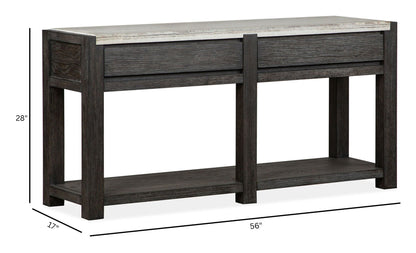 Plum Creek - Rectangular Sofa Table - Ravenwood Black