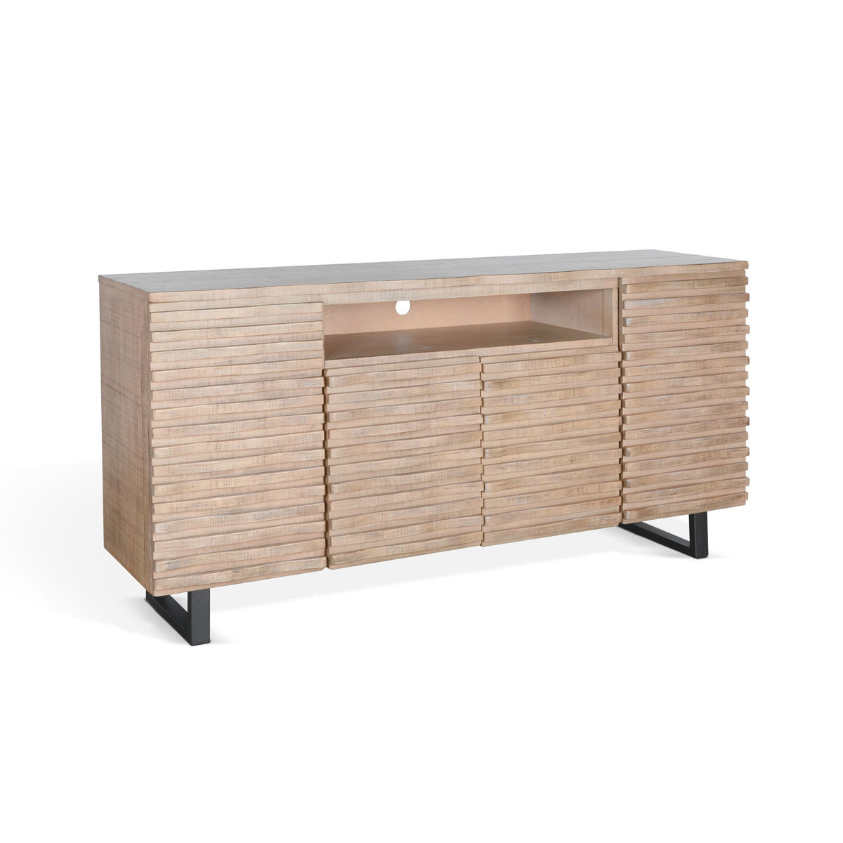 Desert Rock - Media Console / Server - Light Brown