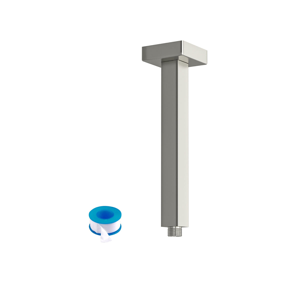 Premium 8" Ceiling Mounted Shower Arm With Flange