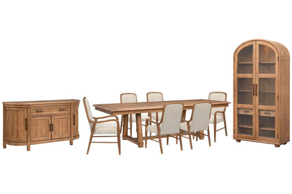 Woodward - Trestle Extendable Dining Table Set