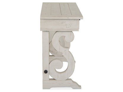 Bronwyn - Rectangular Sofa Table - Alabaster