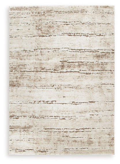 Kasney - 8' x 10' Rug - Cream / Brown