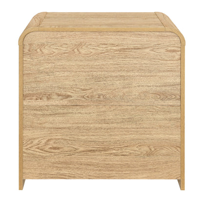 Mara - Two Drawer End Table / Bedside Table