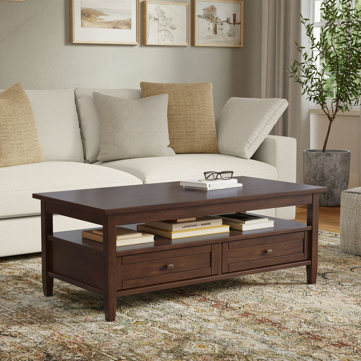 Warm Shaker - Coffee Table With Functional Storage