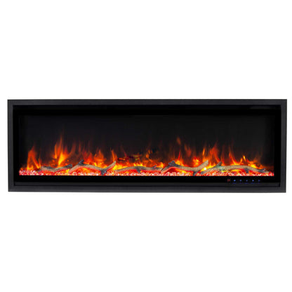 Electric Fireplace With Frame