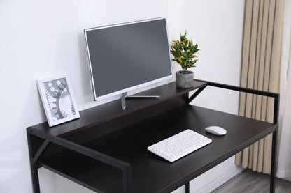 Console Table Narrow Modern Entryway Table Small Behind Couch Table Skinny Sofa Table Hallway Table For Living Room - Black